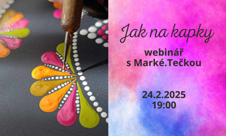 webinář Jak na KAPKY
