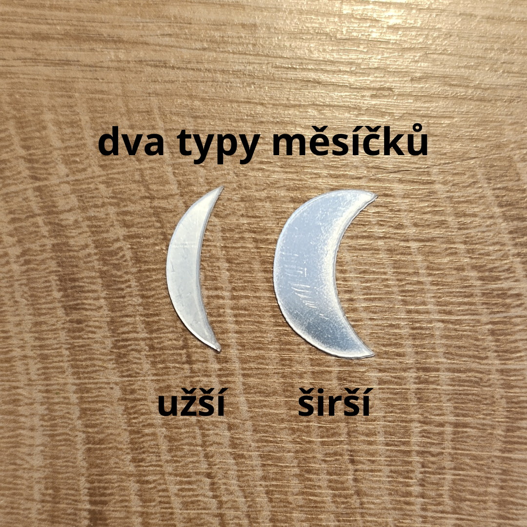 Akrylová zrcadélka - měsíčky šiřší - Image 3